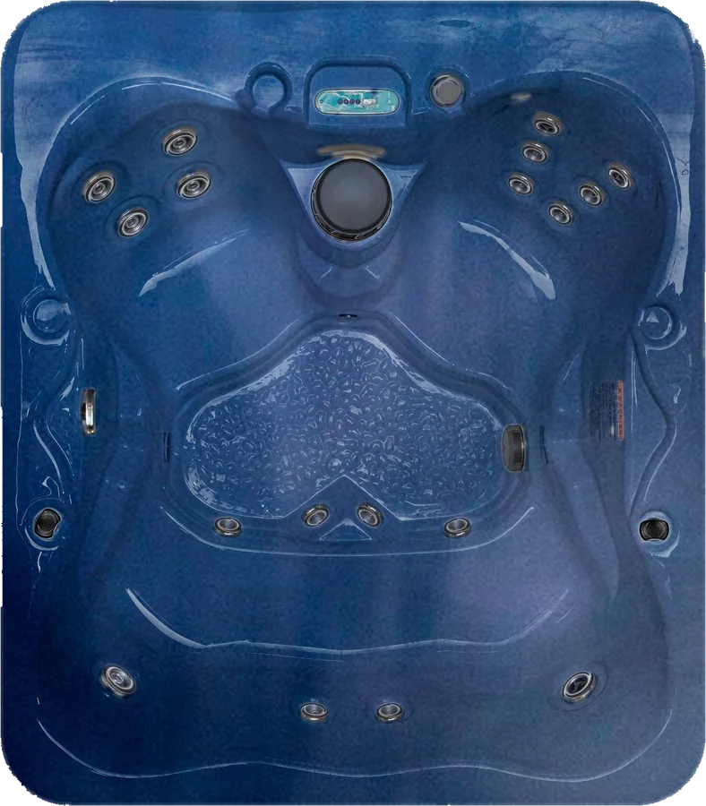 Aqua Orion hot tub in Majestic Sky shell