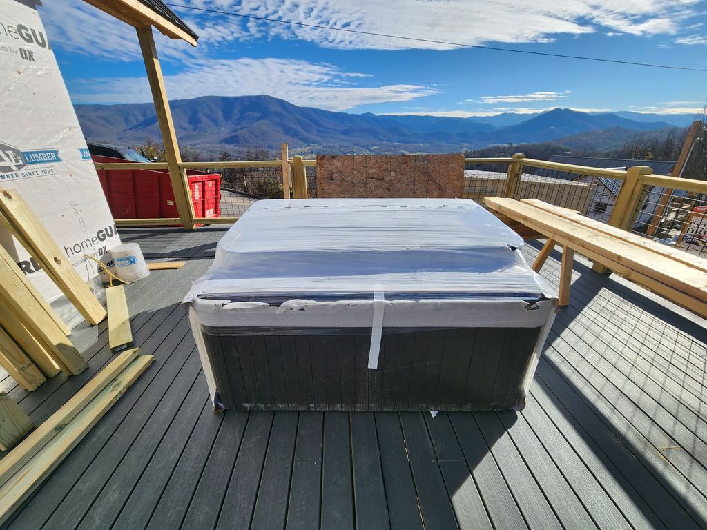 Another recent Aqua Flow hot tub install